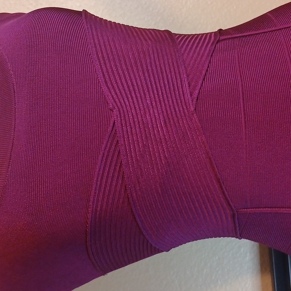 BRAND NEW!! GUESS W TAGS Elegant Purple Sleeveless Dress - Picture 9 of 13